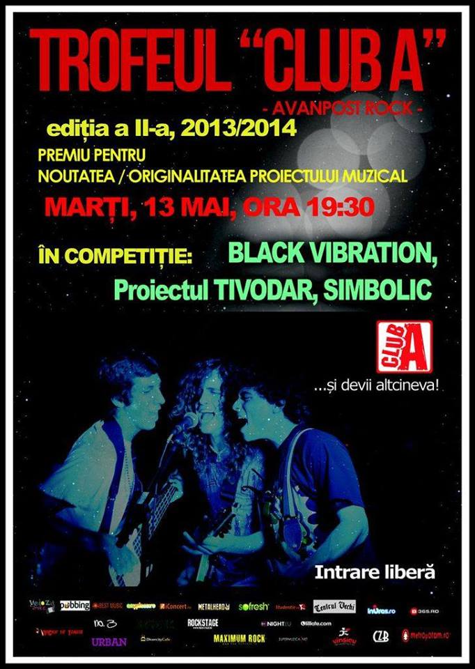 O noua etapa a Trofeului „Club A” cu Black Vibration, Proiectul Tivodar si Simbolic